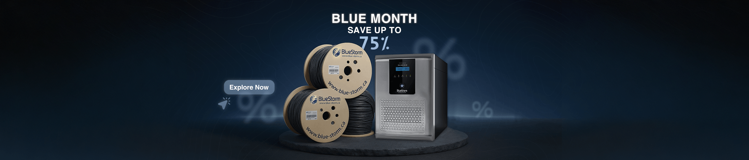 Blue Month, Save up to 75%