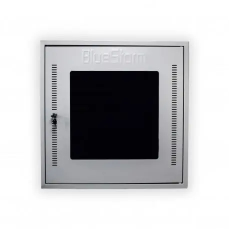 BlueStorm 12Unit Wall Mounted Cabinet (Recess)