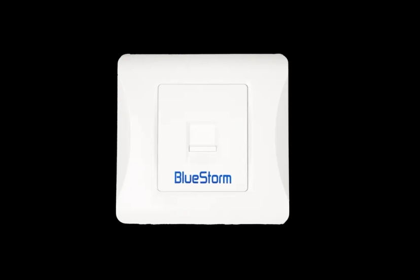 BlueStorm Face Plate Single & Double Ports