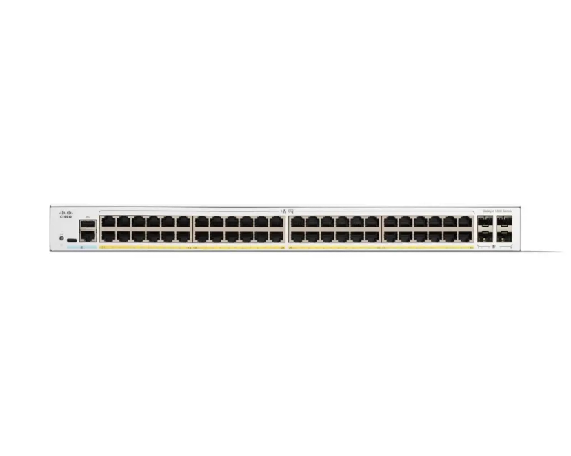 Cisco Catalyst 1300-48P-4G Managed Switch