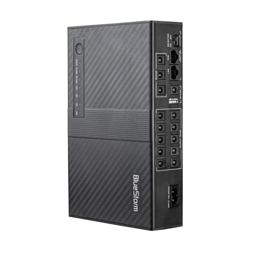 BlueStorm DC UPS 12V-10A for camera systems