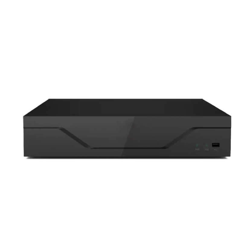 NVR-16-channel 2-disk network video recorder with 8 port POE