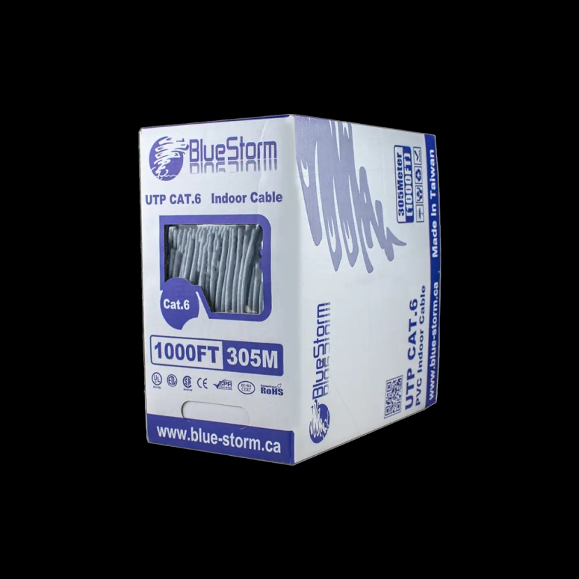 BlueStorm UTP Cat6 305M Indoor Network Cable 