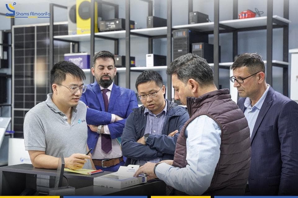 Visit of the Regional Manager of (TP-Link) to the Company Headquarters